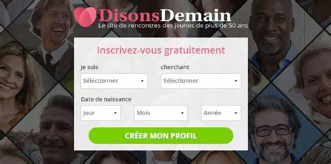 Disons Demain : avis sur le site de rencontre des + de 50 ans